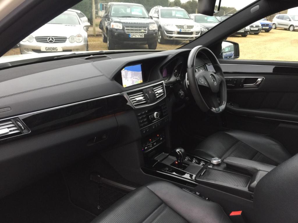 Mercedes luxurious interior